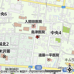 内科島津医院周辺の地図