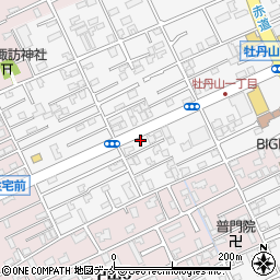 新潟県新潟市東区牡丹山1丁目20周辺の地図