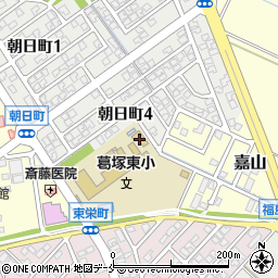 葛塚東ひまわりクラブ周辺の地図