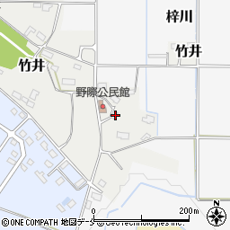 山形県米沢市竹井625-1周辺の地図
