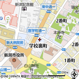 医学町ビル周辺の地図