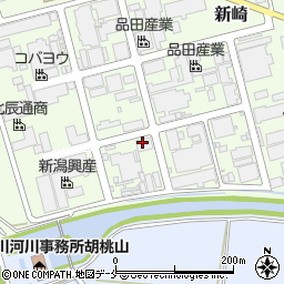 株式会社アイチコーポレーション　北日本支店新潟Ｃ・Ｓ・Ｃ周辺の地図