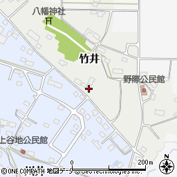 山形県米沢市竹井722-2周辺の地図