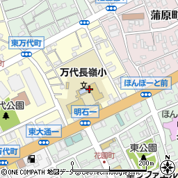 新潟県新潟市中央区東万代町4周辺の地図