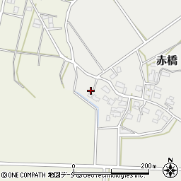 新潟県新発田市赤橋643周辺の地図