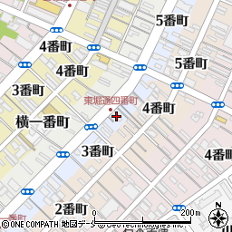 パッケージプラザ・サンワ　東堀店周辺の地図