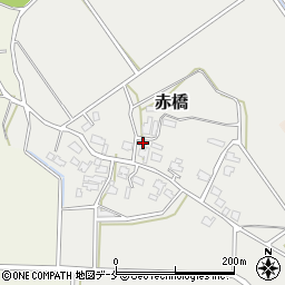 新潟県新発田市赤橋280周辺の地図