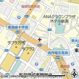 第一学院　新潟校周辺の地図