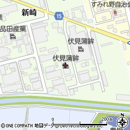 伏見蒲鉾本社第二工場周辺の地図