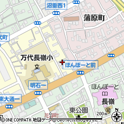 新潟県新潟市中央区東万代町5周辺の地図