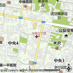 エコエネルギー　米沢店周辺の地図