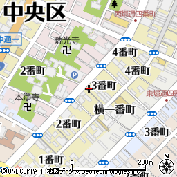 新潟県新潟市中央区西堀前通３番町720周辺の地図