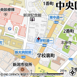 新潟県新潟市中央区旭町通１番町75周辺の地図