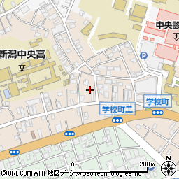 学校町メトロ周辺の地図