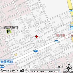 新潟県新潟市東区牡丹山1丁目17周辺の地図