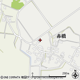 新潟県新発田市赤橋296-1周辺の地図