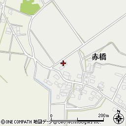 新潟県新発田市赤橋296周辺の地図