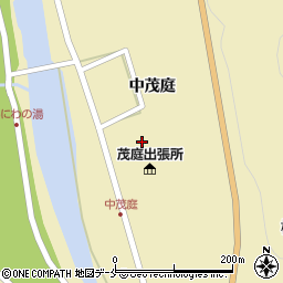 福島県福島市飯坂町茂庭宮沢口周辺の地図