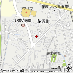 山形県米沢市花沢町2681周辺の地図