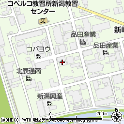 有限会社明田川鉄工所周辺の地図