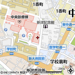 ローソン新潟大学病院店周辺の地図