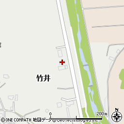 山形県米沢市竹井200-47周辺の地図