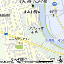 株式会社アクティオ　新潟工場周辺の地図