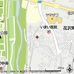 山形県米沢市花沢町2653-2周辺の地図