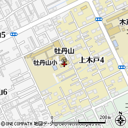 新潟市立　牡丹山幼稚園周辺の地図