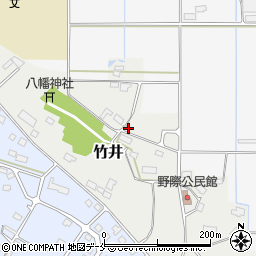 山形県米沢市竹井763-1周辺の地図