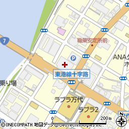 會津八一記念館周辺の地図