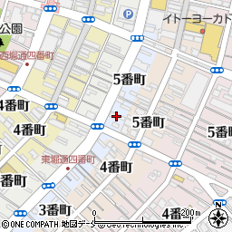 モンドール 新潟周辺の地図