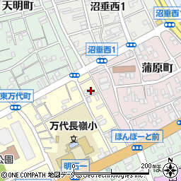 新潟県新潟市中央区東万代町6周辺の地図