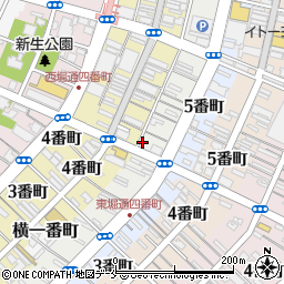 新潟駐車場株式会社　アルモふるまち周辺の地図