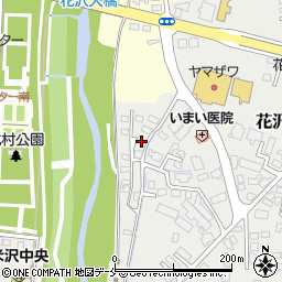 山形県米沢市花沢町2611周辺の地図