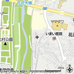 山形県米沢市花沢町2613-33周辺の地図