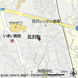 山形県米沢市花沢町2707周辺の地図