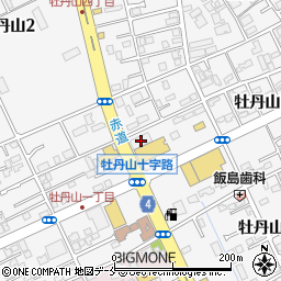 新潟トヨタ自動車赤道店周辺の地図