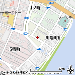 新潟県新潟市中央区礎町通上（１ノ町）周辺の地図