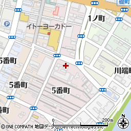 日本通運株式会社　新潟支店総務課周辺の地図