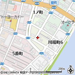 新潟県新潟市中央区礎町通上周辺の地図
