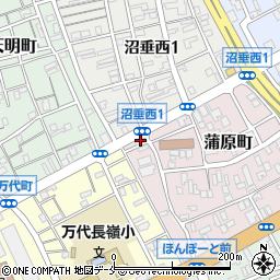 野沢輪店周辺の地図
