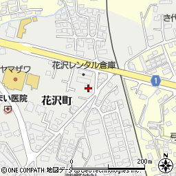 山形県米沢市花沢町2705周辺の地図