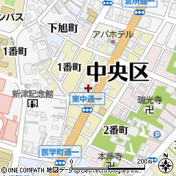 日本司法支援センター　新潟地方事務所周辺の地図