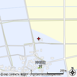 新潟県新発田市中ノ目新田708周辺の地図