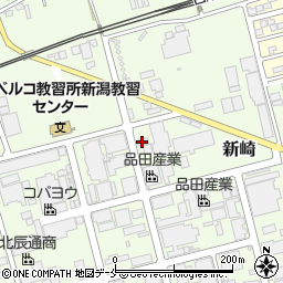 新潟鉄工機械工場団地会館周辺の地図
