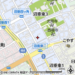 加藤長助豆腐店周辺の地図