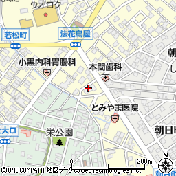 新潟市　葛塚東児童館周辺の地図