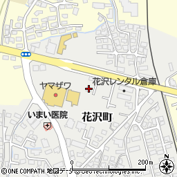 山形県米沢市花沢町2738-11周辺の地図