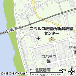 東日本コベルコ建機新潟支店周辺の地図